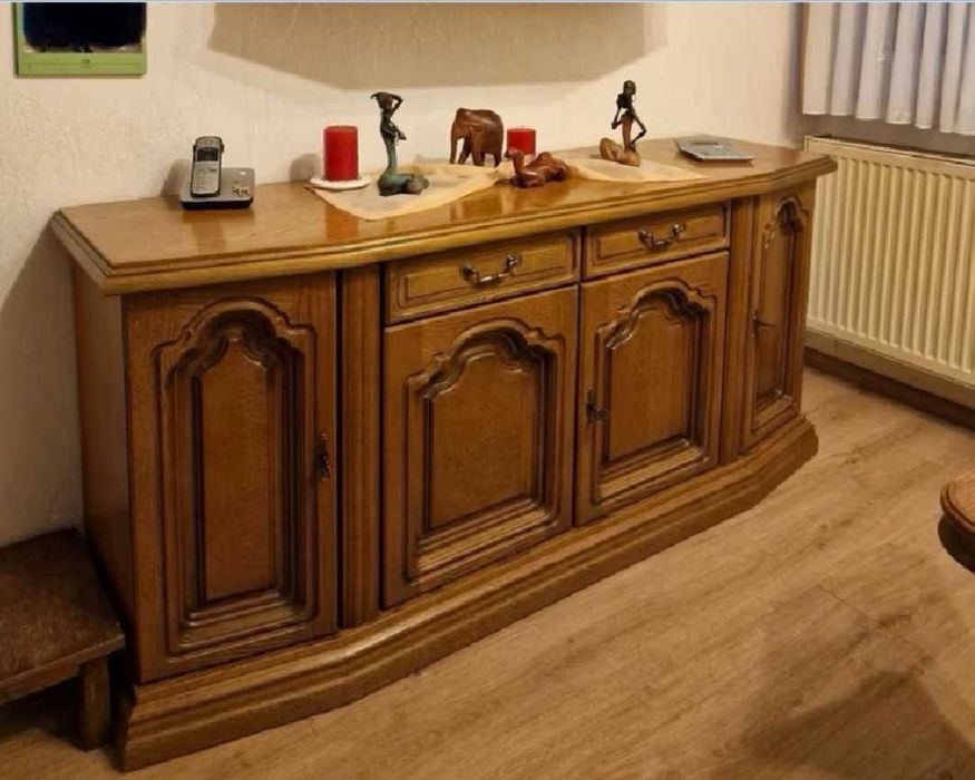 комод дуб- горіх дерево