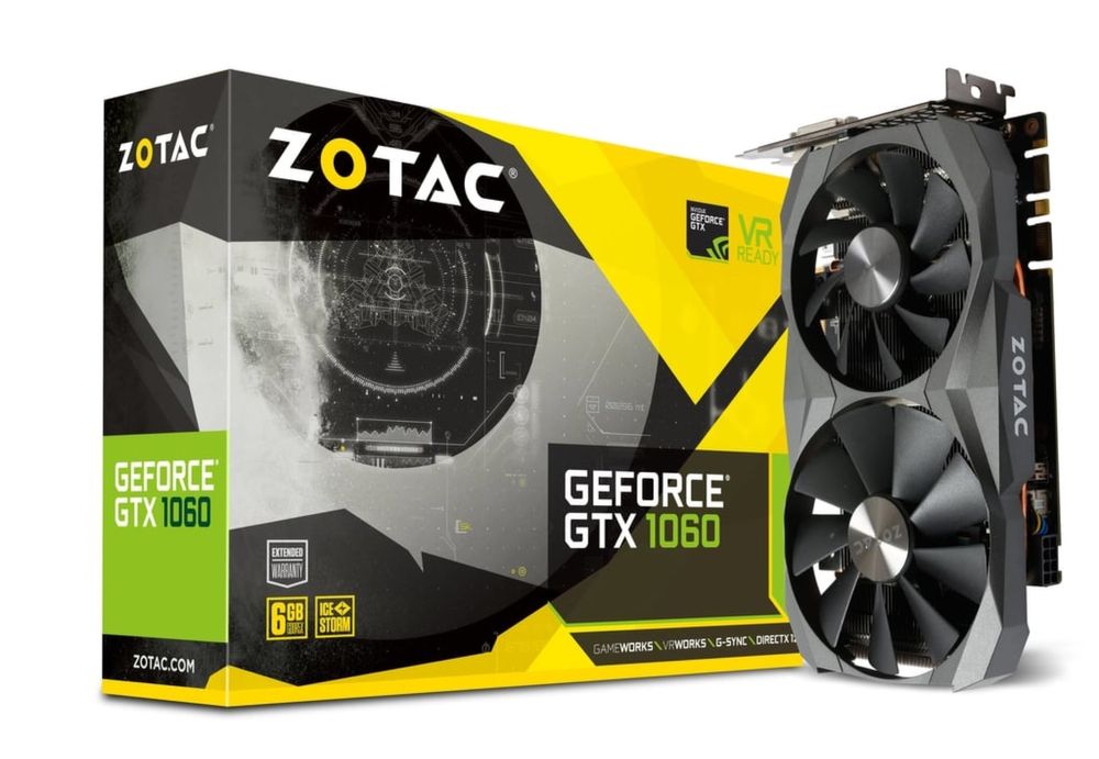 Zotac GeForce gtx 1060 6gb Gddr5X Amp Edition