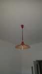 Lampa unikatowa z PRL