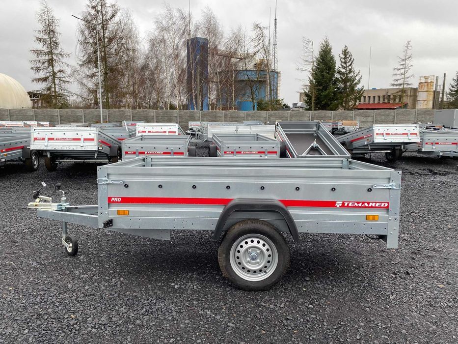 Przyczepka samochodowa TEMARED PRO 230x126cm 750KG mocna RATY dostawa