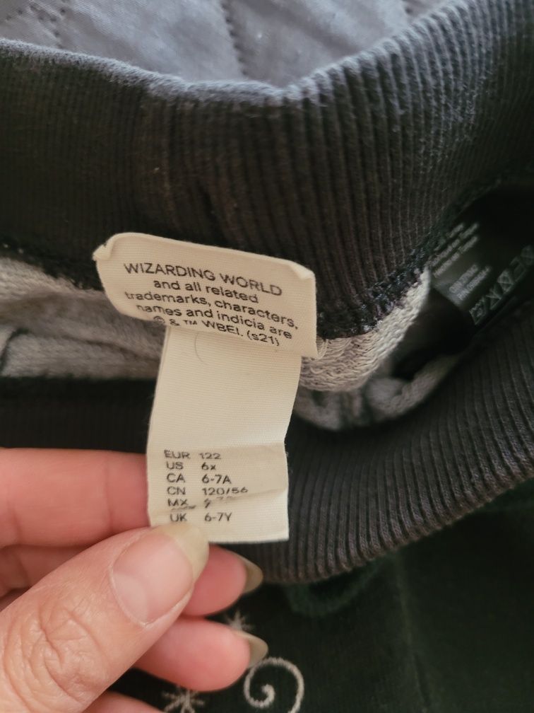 Spodnie H&M Harry Potter roz 122