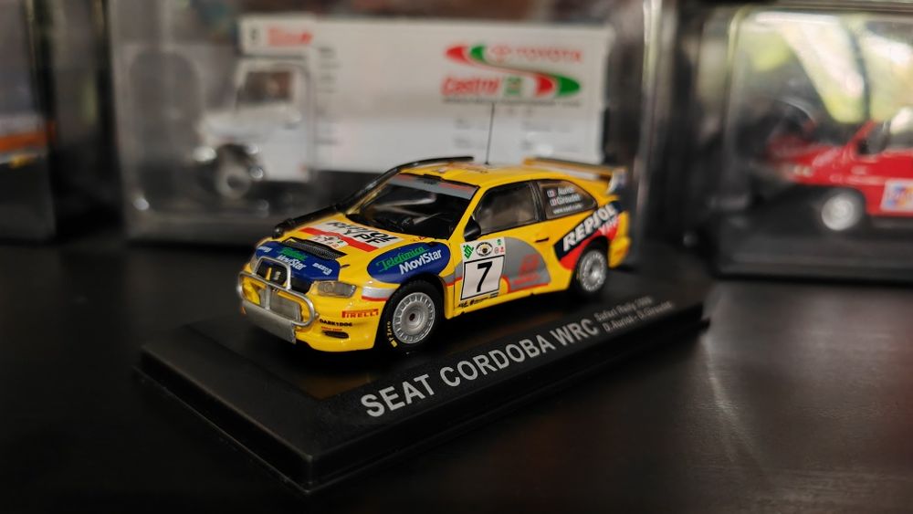 Vários carros rally 1/43