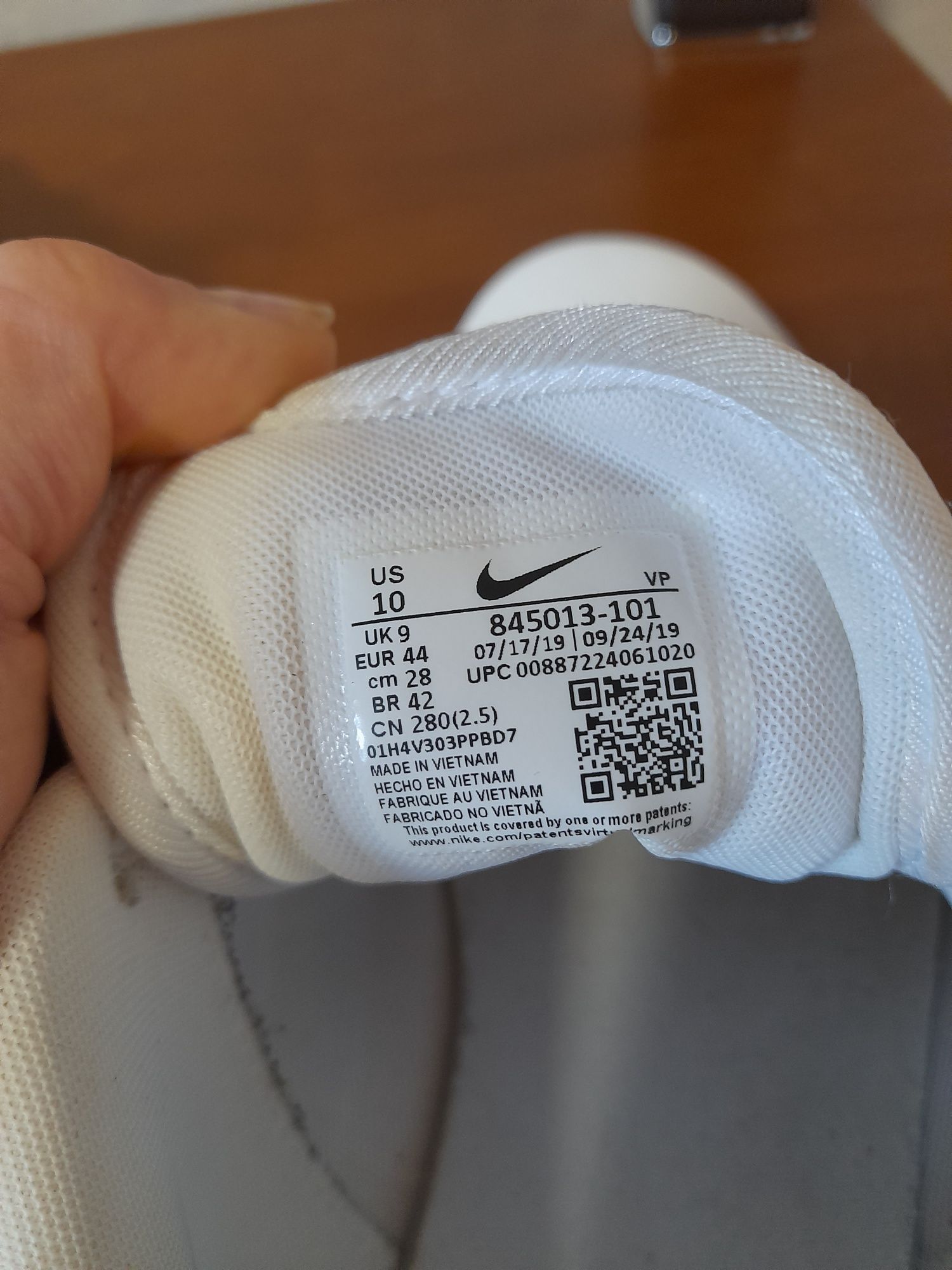 Оригинал Adidas Cortez Ultra Moire Кроссовки Идеал белый, 44( 28 см)