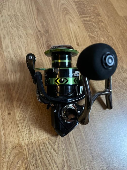 Kolowrotek wedkarski nowy wędkarstwo Deukio 6000 metalowa szpula