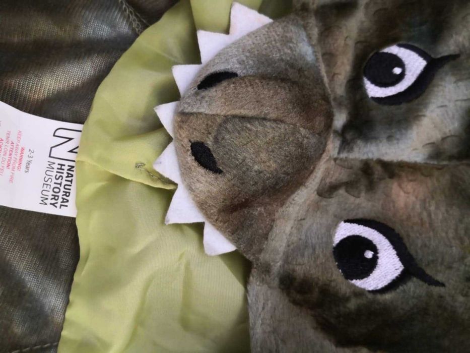 Strój przebranie dinozaur r 98 3 lata super jakość