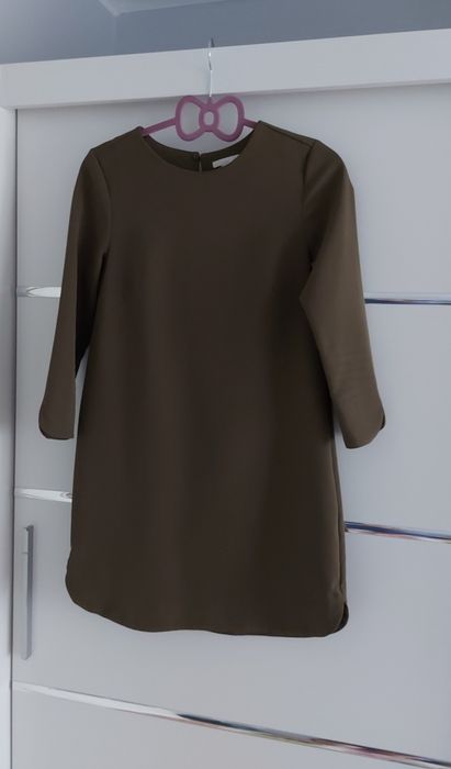 Sukienka H&M khaki rozm. 36