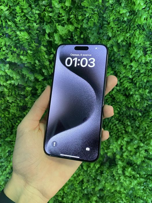 iPhone 15 Pro Max 512Gb Black Titanium Unlock з Гарантією