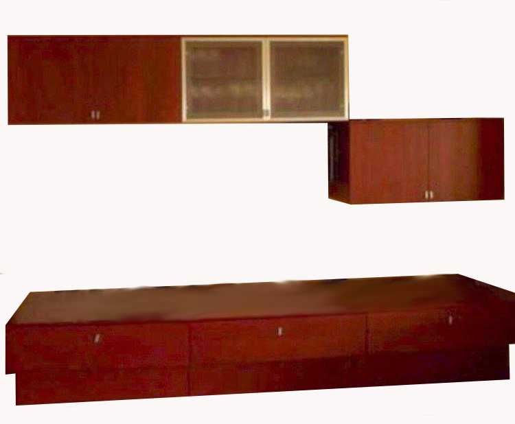 Estante Interforma, cerejeira