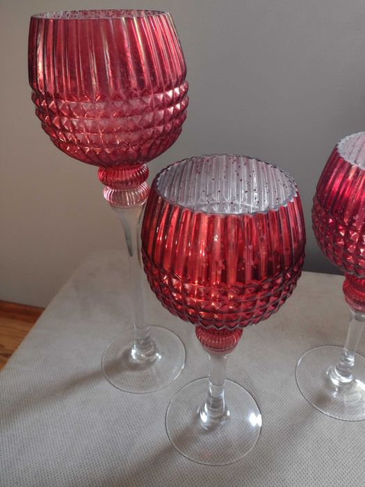 Lampiony-Świeczniki 3 szt