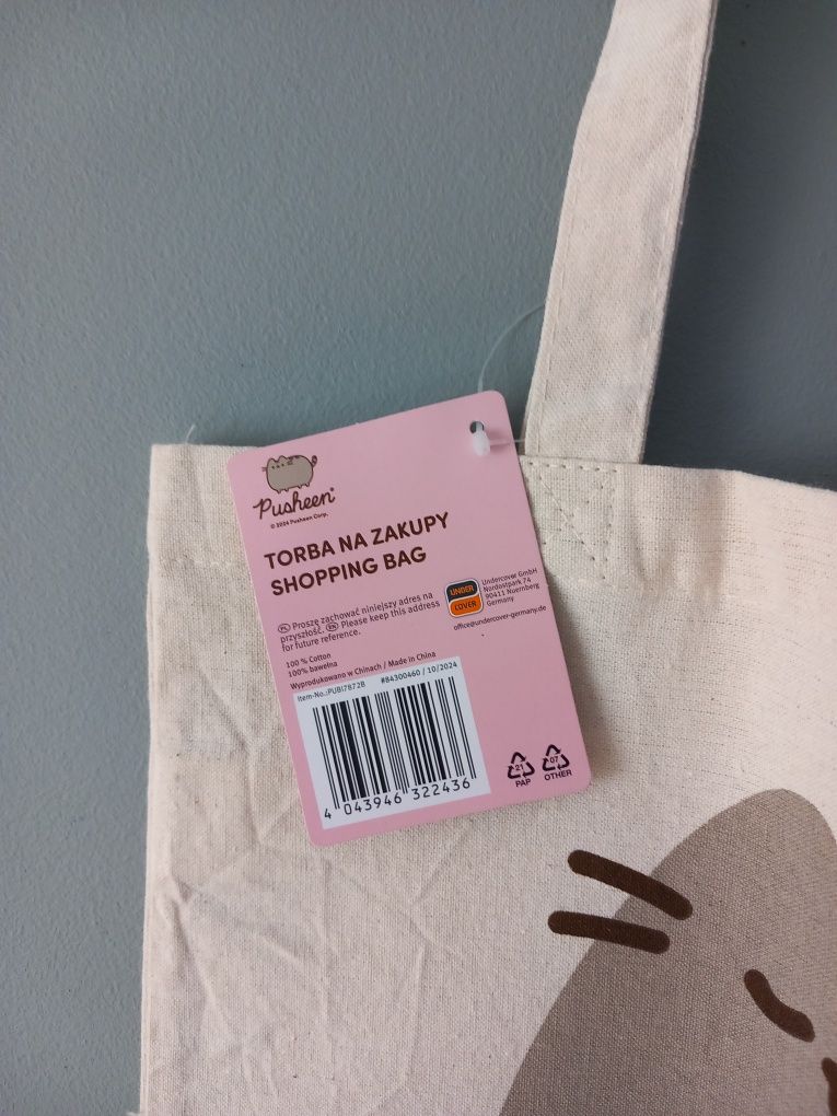 Pusheen torba na zakupy