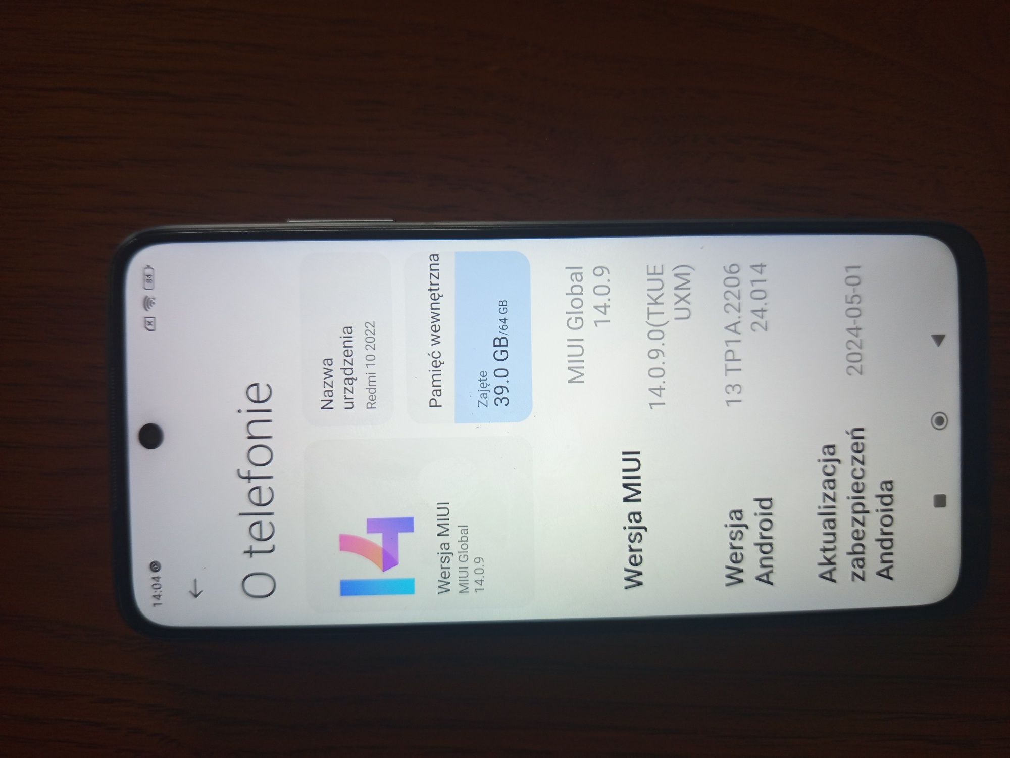 Smartfon Redmi 10 -2022