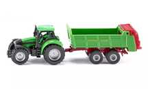 Traktor z przyczepą. Siku. Nowy Produkt