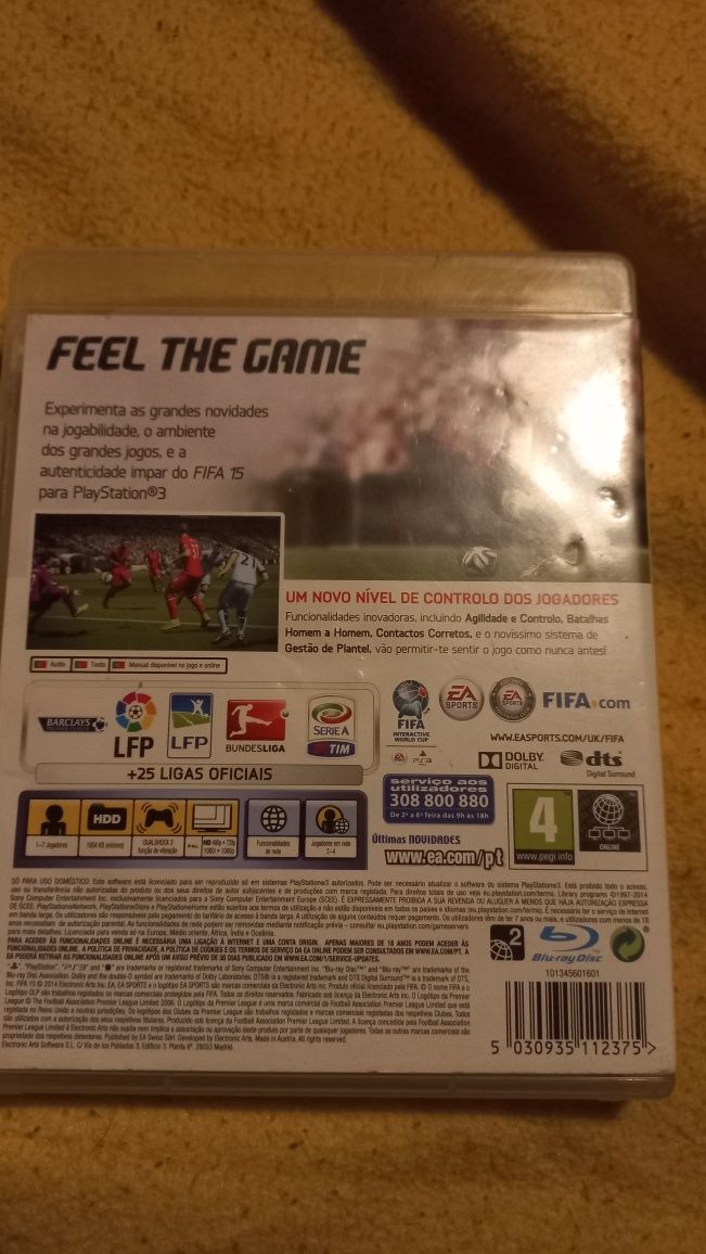 Jogo Fifa 15 PS3