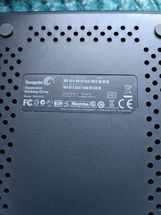 Dysk zewnętrzny Seagate Expansion 2TB SRD00F2
