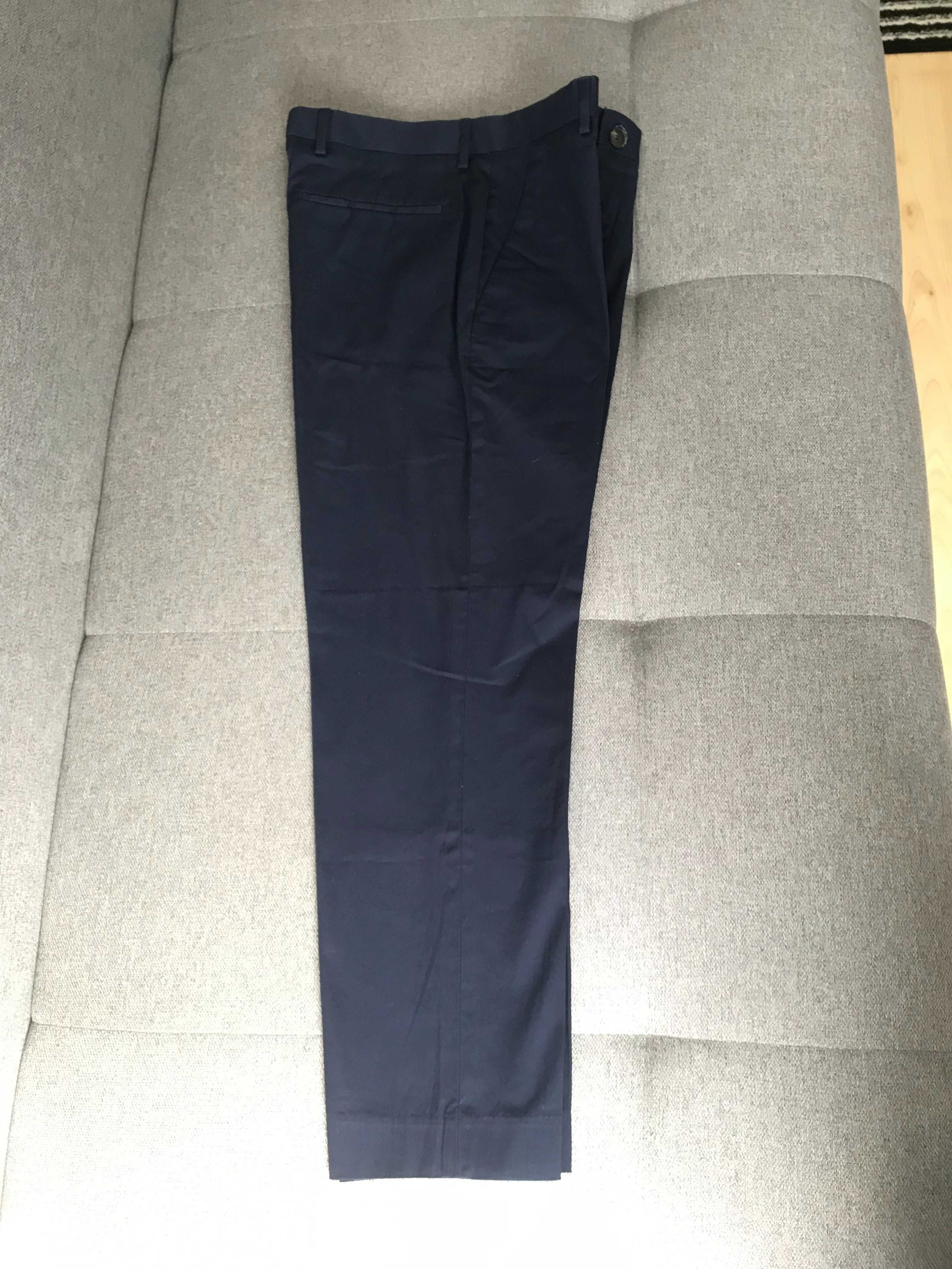 FIND. MĘSKIE eleganckie SPODNIE typu Chinos Slim Fit W30 L30 Bawełna