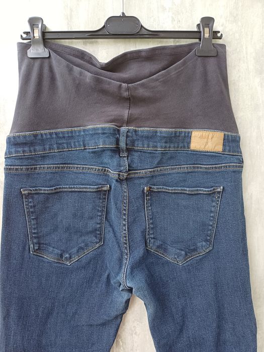 Spodnie jeansowe ciążowe XL