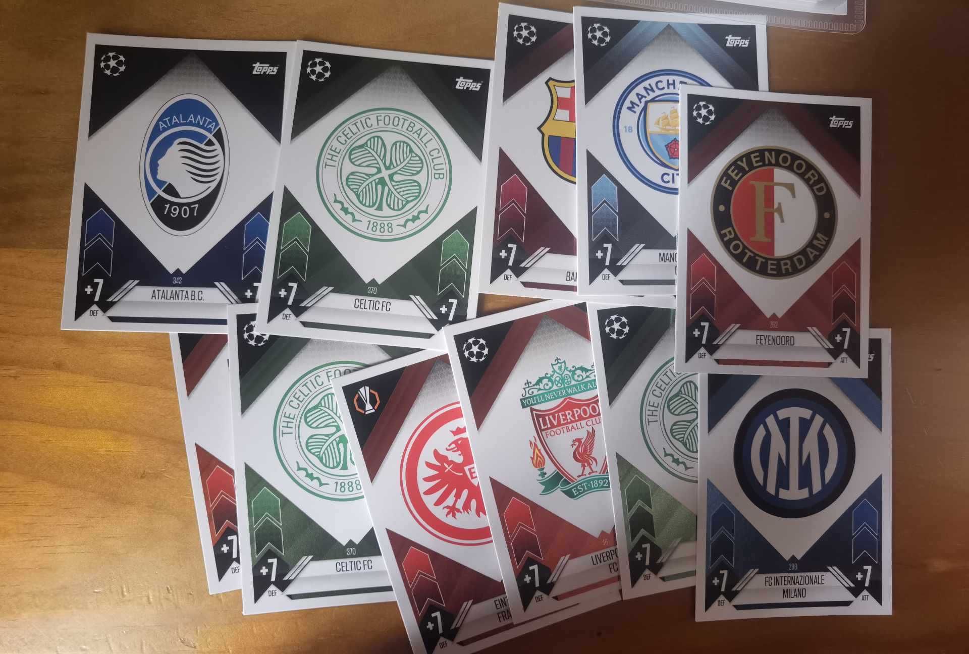 Cartas Match Attax 24/25 -Envie Listas