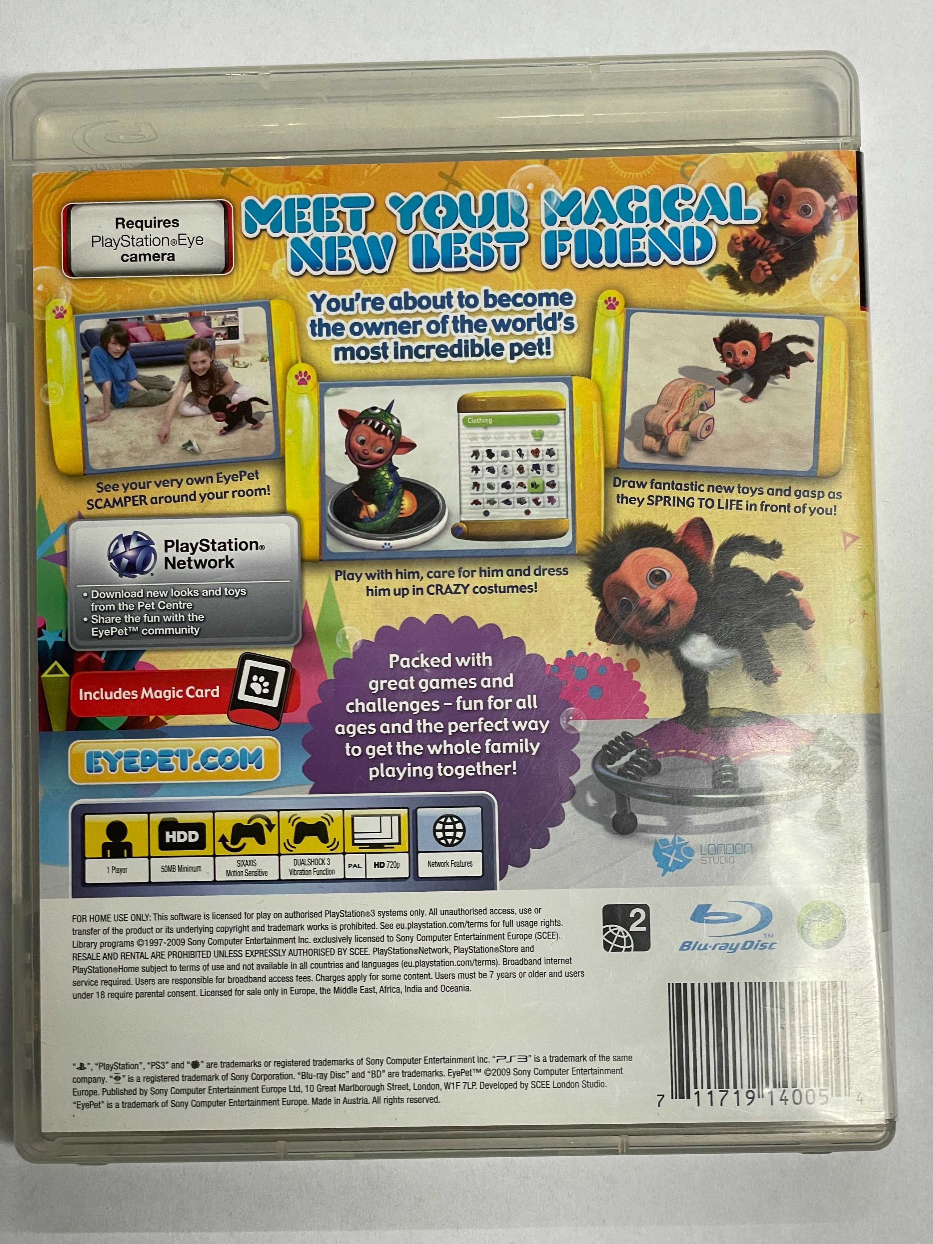 EyePet PS3 Gra PlayStation 3 PlayStation Eye
