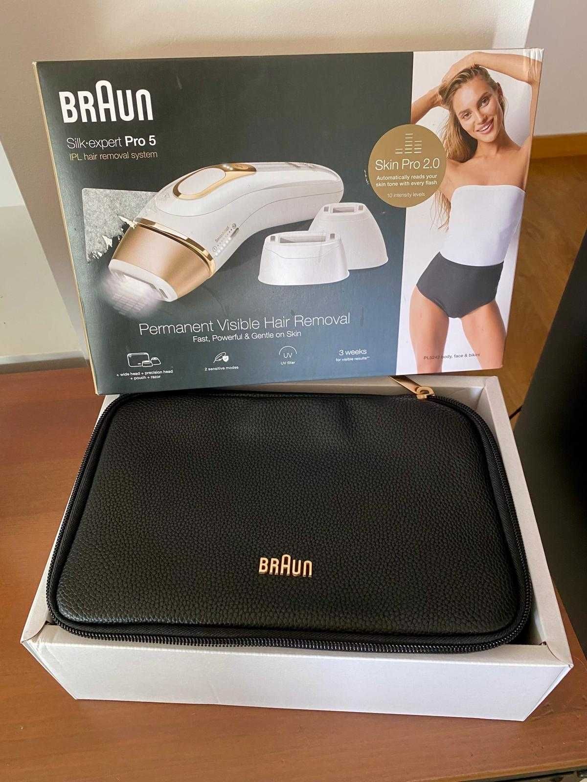 À venda: Braun Silk-expert PRO 5 IPL5242 – Novo, Nunca Usado!