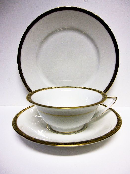 2 nobres conjuntos vintage de chá em porcelana Rosenthal-Alemanha