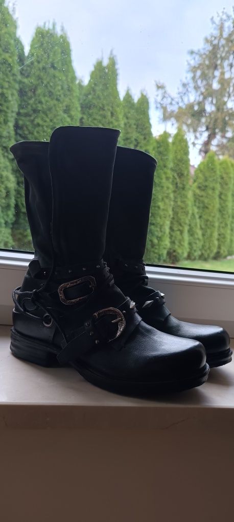 Kozaki skórzane Venezia 38 NOWE