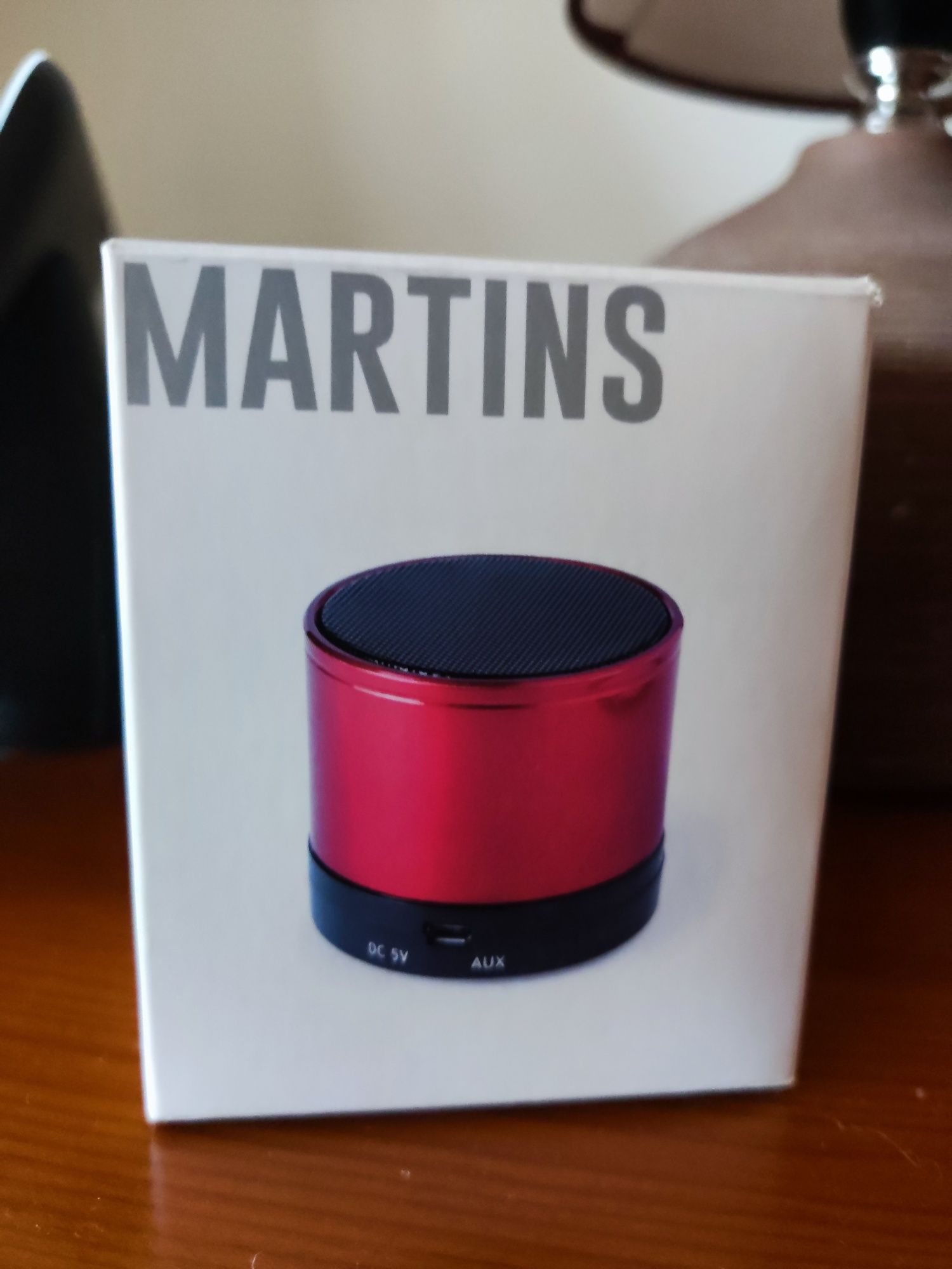 Coluna sem fios, a bateria