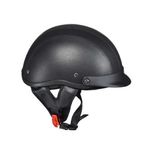 Capacete aberto preto Novos Motorizadas classicas