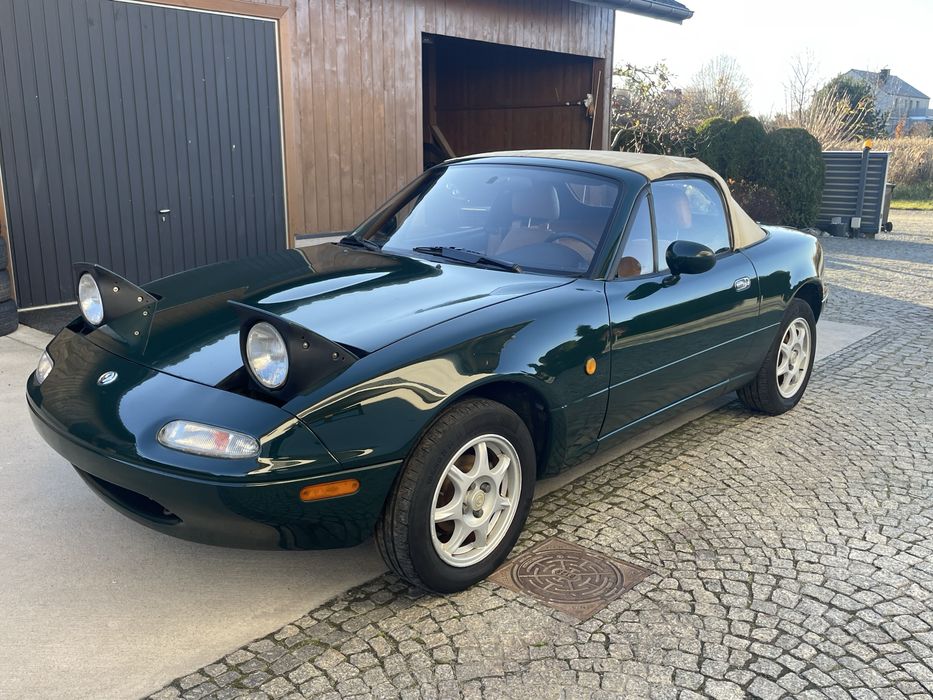 **Zarezerwowana**Mazda Mx5 NA Litowana Beżowa Skóra 1997/98 Momo