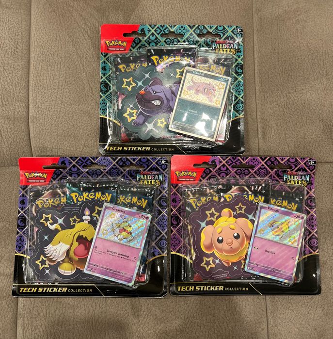 Paldean Fates Tech Sticker