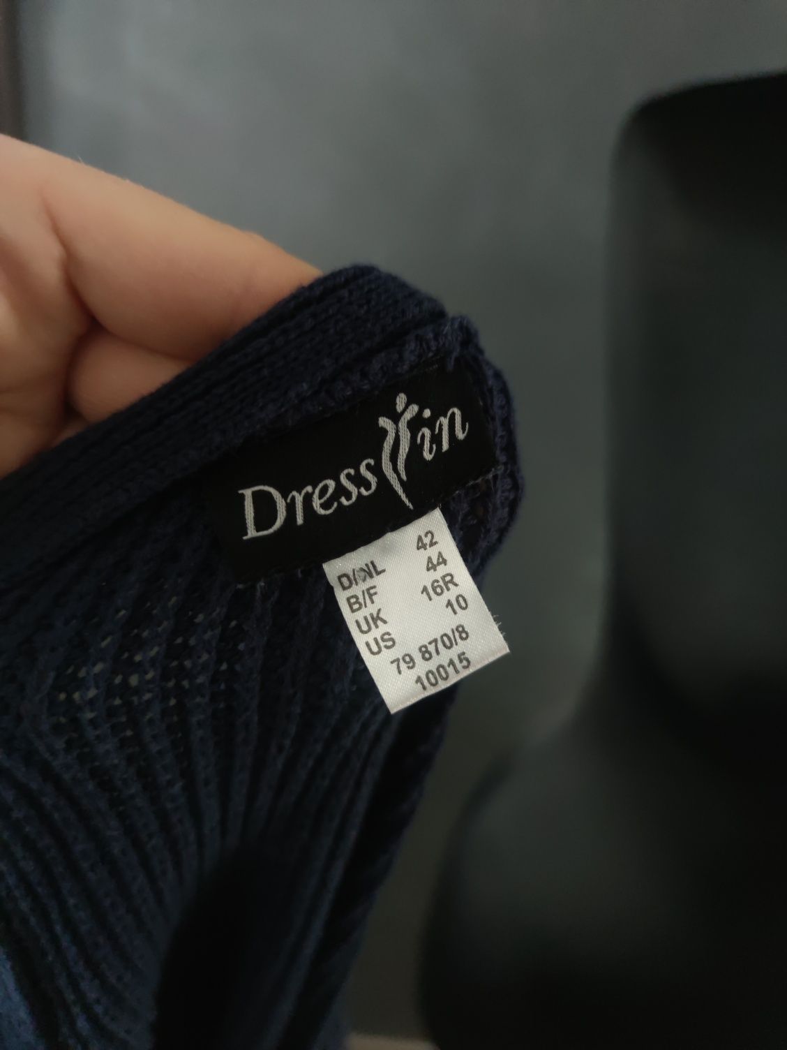 Sweter z krótkim rękawem na guziki kardigan bluzka rozmiar xl 42 xxl