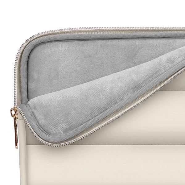 Torba na laptopa 13-14 Tech-Protect Puffy - beżowa