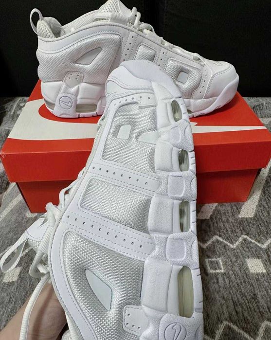 koszykówki "Nike _Air_More_Uptempo_Low_Triple White R.40