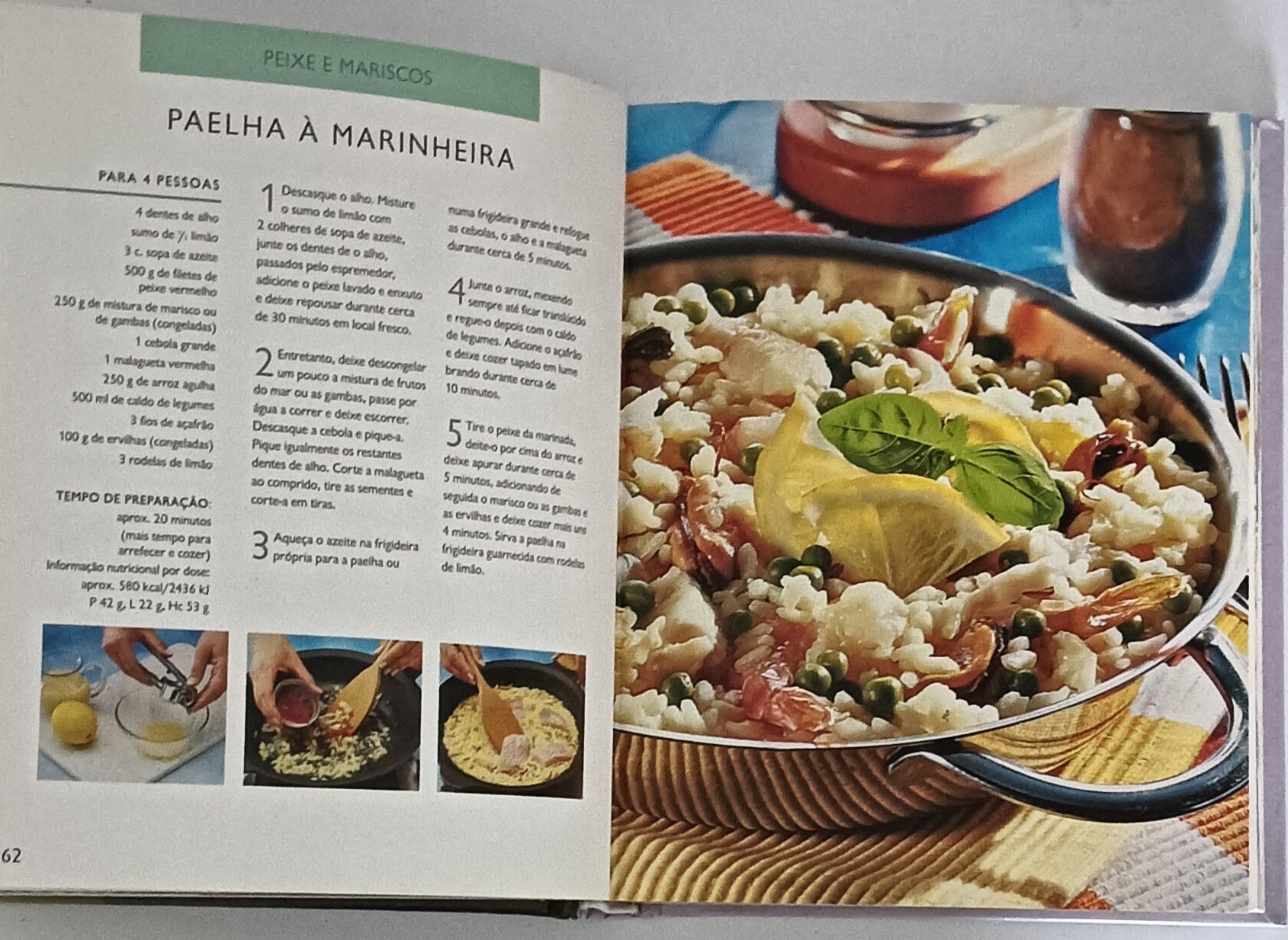 Livro Cozinha rápida.
