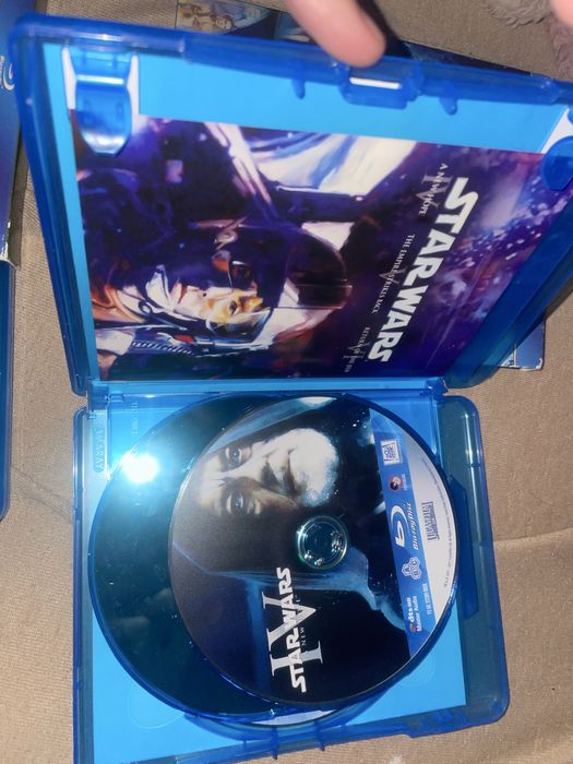 star wars 1,2,3,4,5,6 plyty bluray