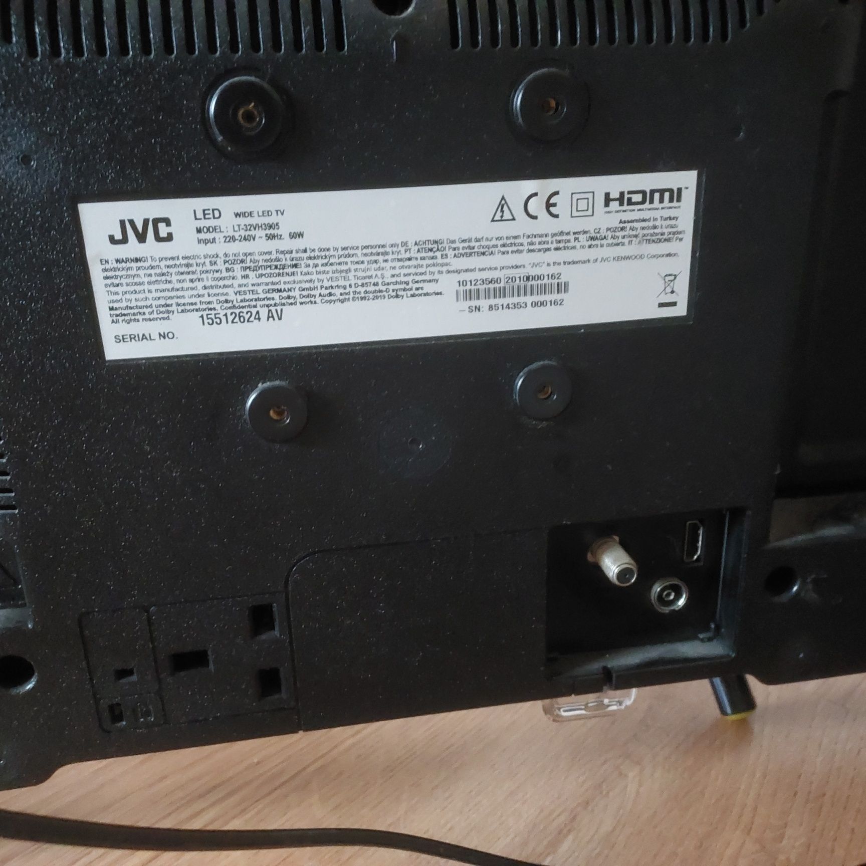 Telewizor 32 całe JVC