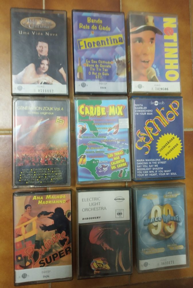 Lote de CASSETES (72) Música