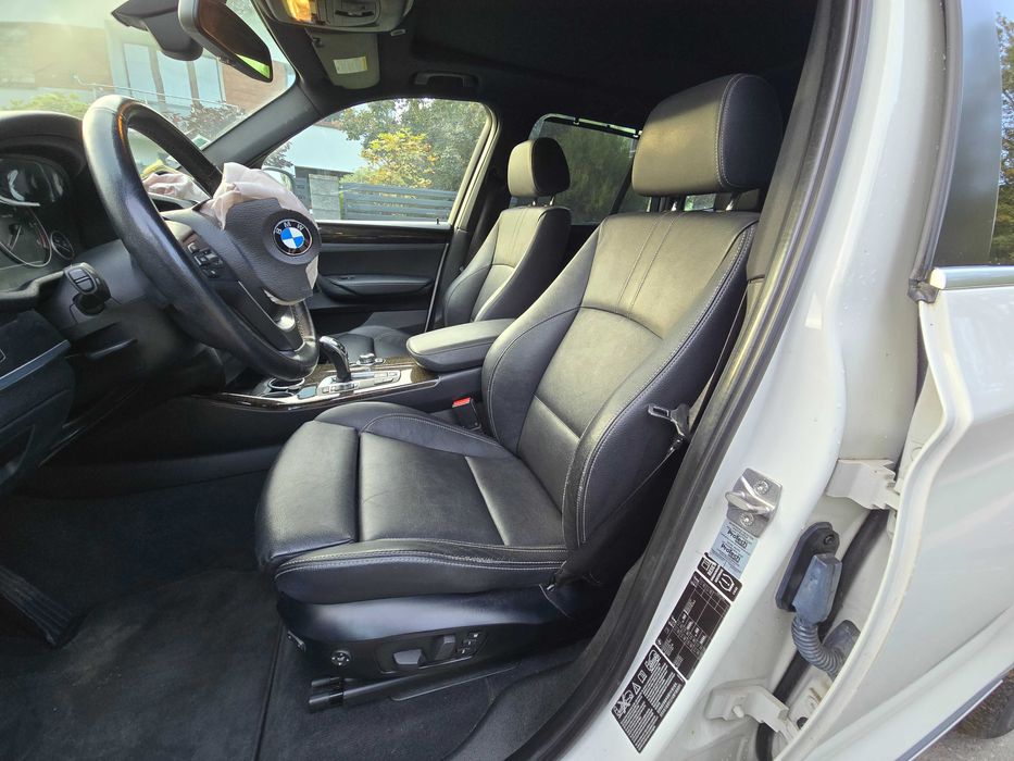 BMW X3 35d xDrive 193tys km, Navi Xenon Keyless Lane Asist Panorama