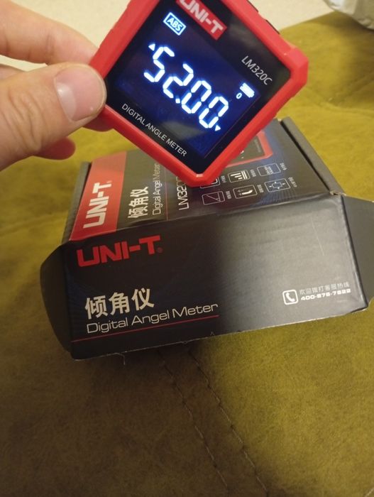 Кутомір електронний UNI-T LM320C