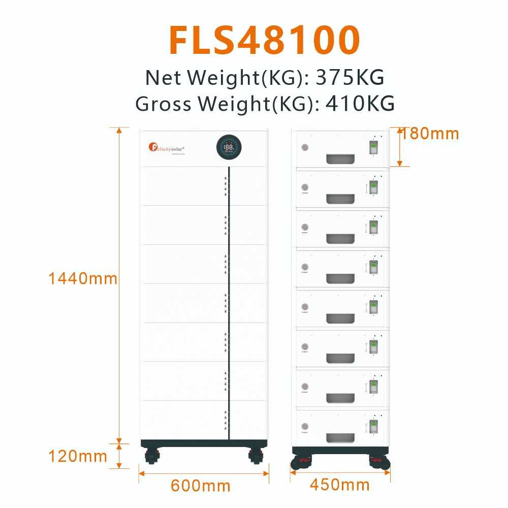Magazyn energii 5,12 KWh 48V LiFePo4 LUX-X-48100LCG01 BRUTTO