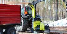 Rębak Junkkari HJ250GT Podajnik hydrauliczny