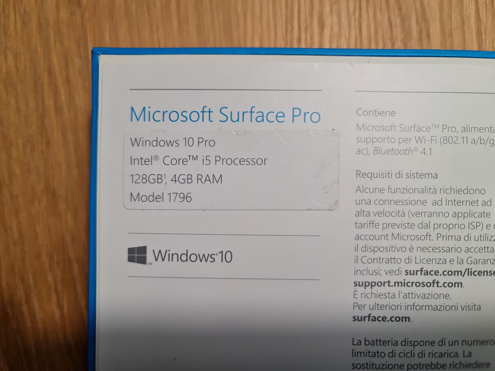 Laptop tablet Microsoft Surface Pro i5  128/4 GB