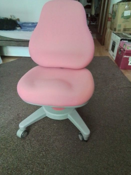 Детское кресло  Mealux Match gray base Pink