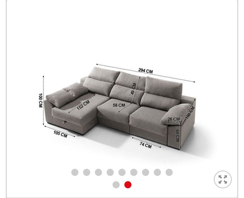 Sofá Chaise Long