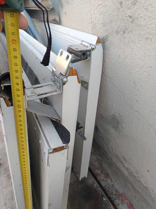 Portão de garagem seccionado