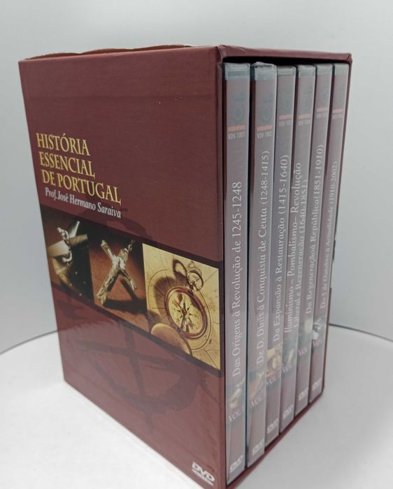 Conjunto de DVD's " História Essencial de Portugal "