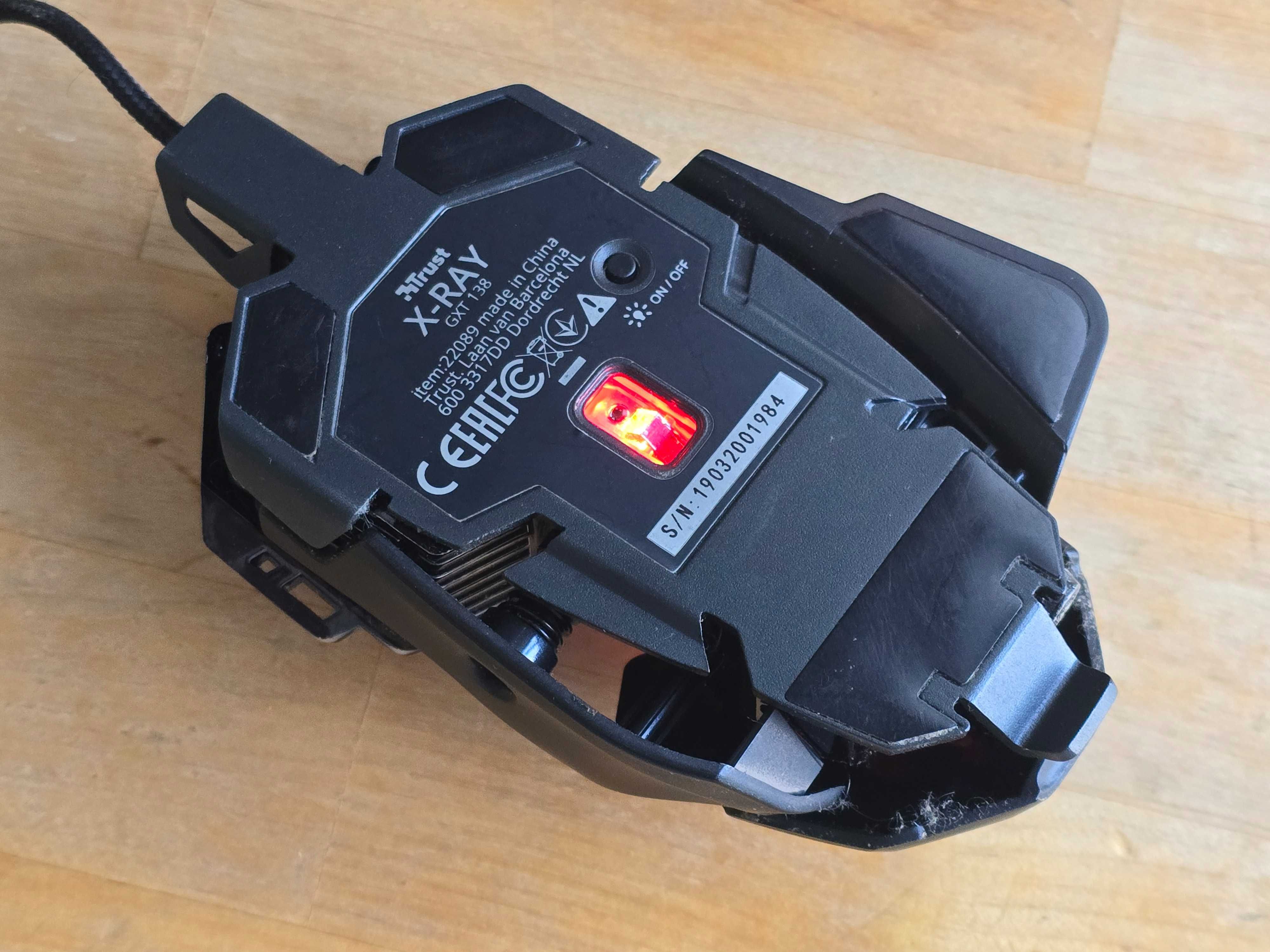 Мышь Trust GXT 138 X-Ray USB Black (TR22089)