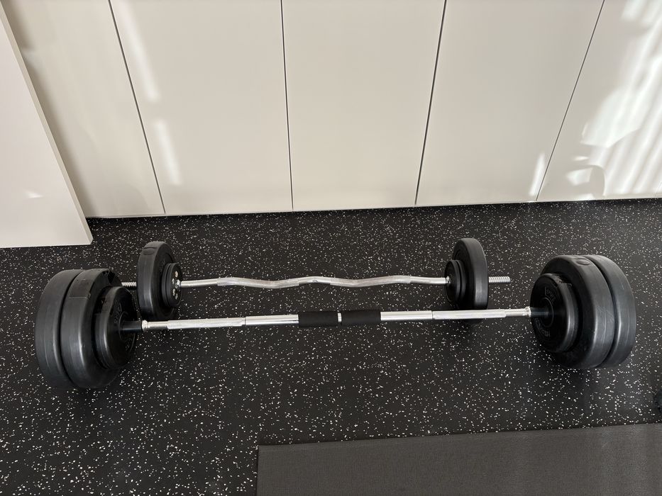 Barras e Discos - Halteres Ginásio