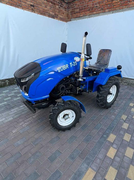 Мототрактор «Зубр» Т-25 + ФРЕЗА 140 см + ПЛУГ! мото міні трактор