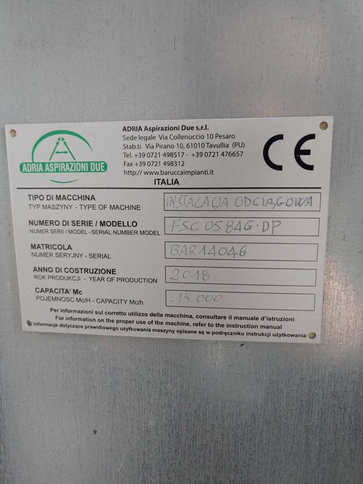 Stacja filtracyjna BARUCCA FSC 05 84 G - DP