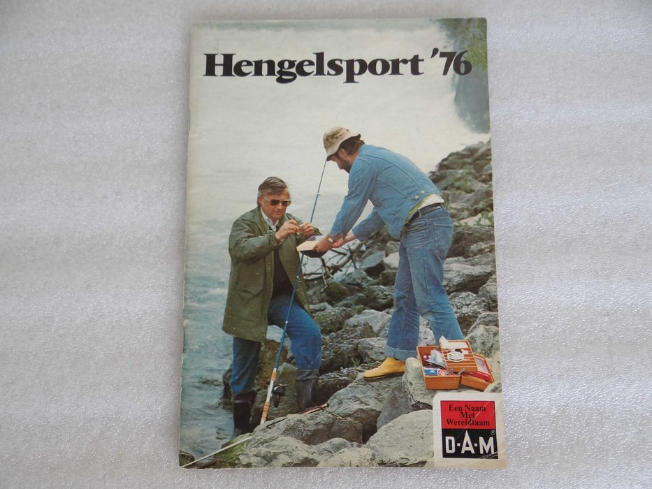 Katalog wędkarski DAM 1976 r . Hengelsport de.